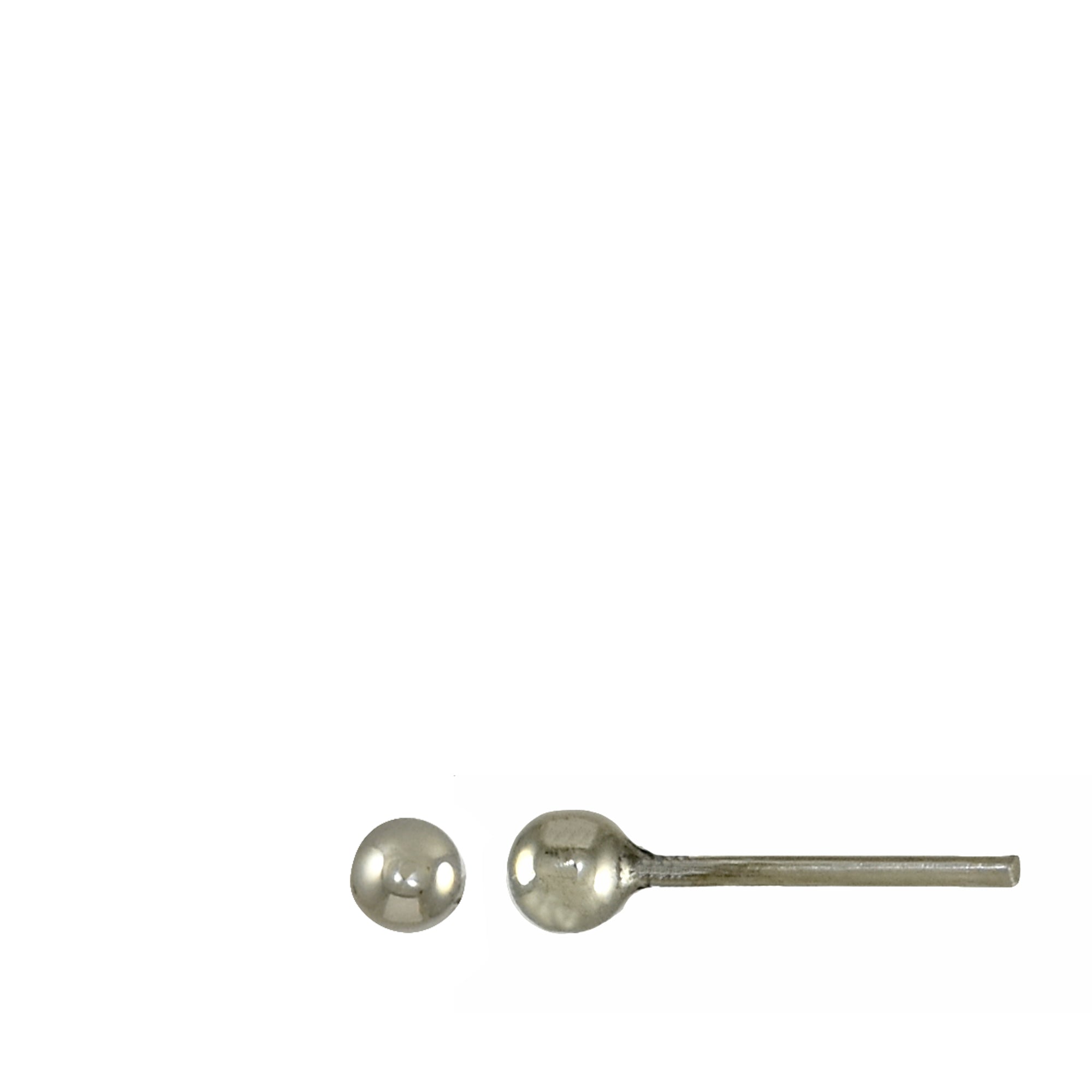 Pea Polished Tiny Stud Earrings