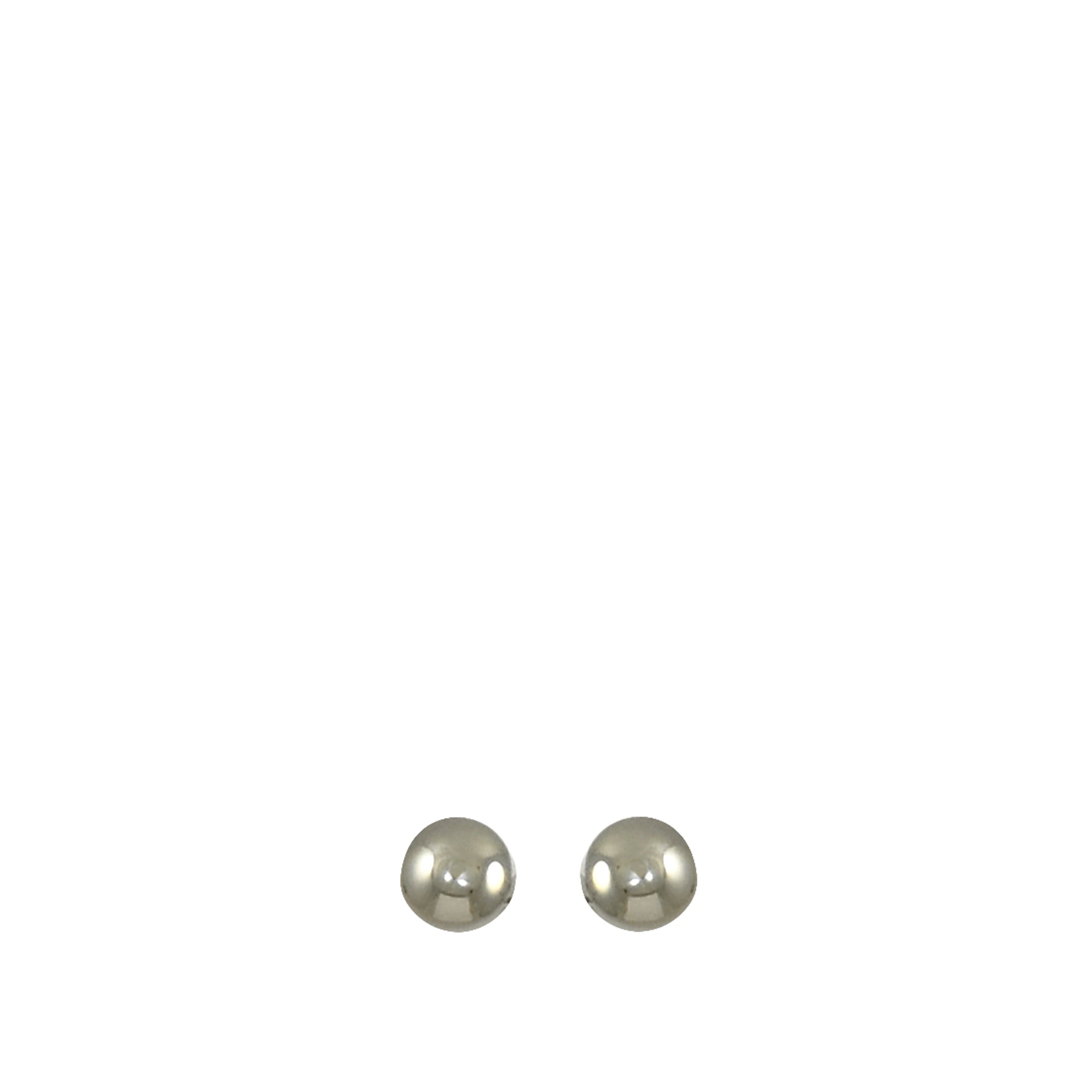 Pea Polished Tiny Stud Earrings