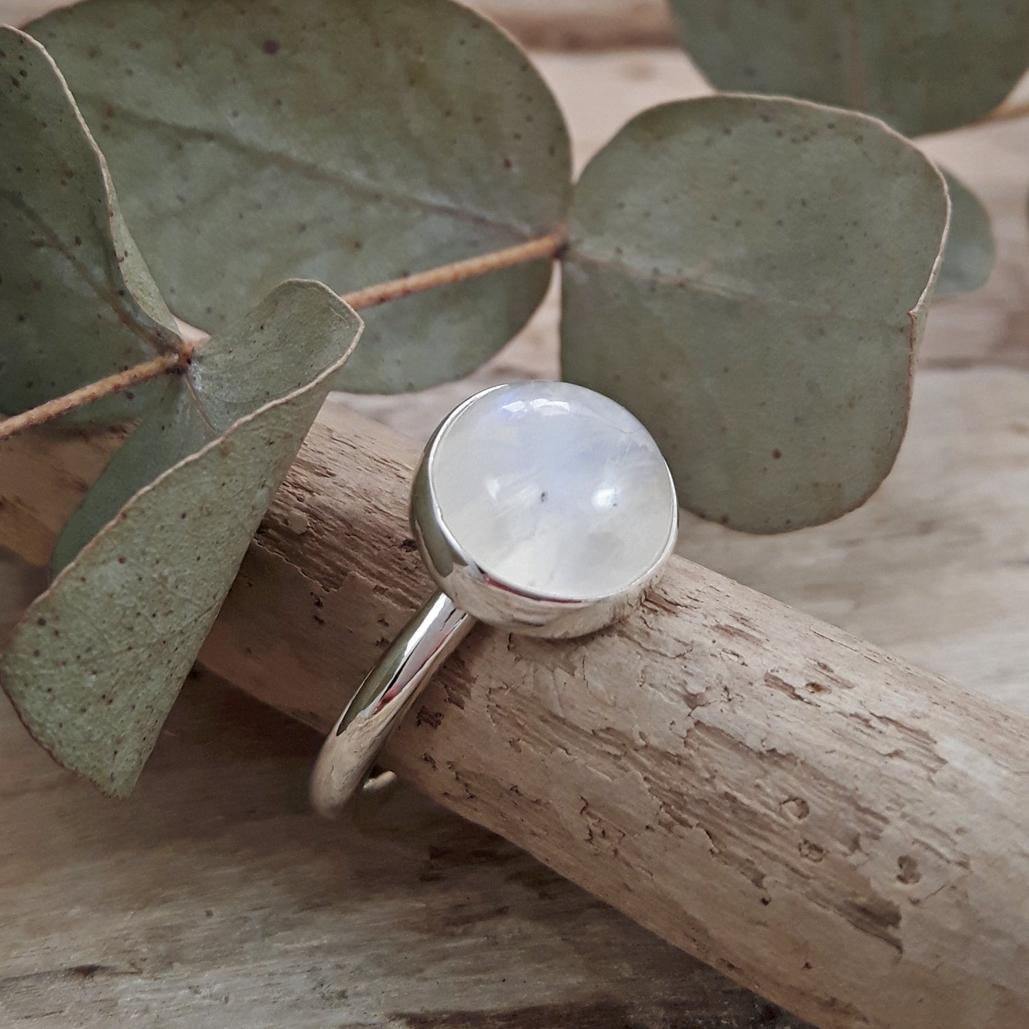 Alba Moonstone Ring