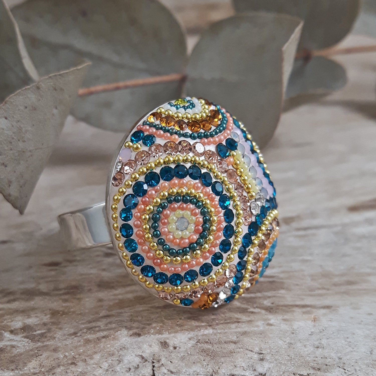 SAMPLE Allegra Carnival Adjustable Ring