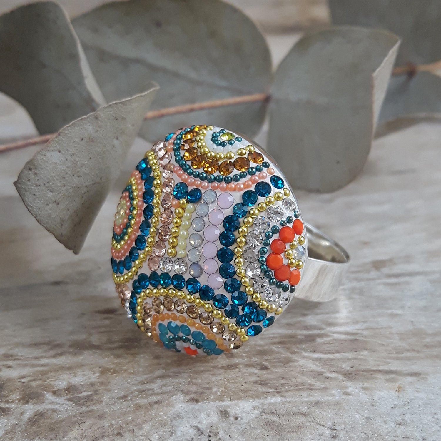 SAMPLE Allegra Carnival Adjustable Ring