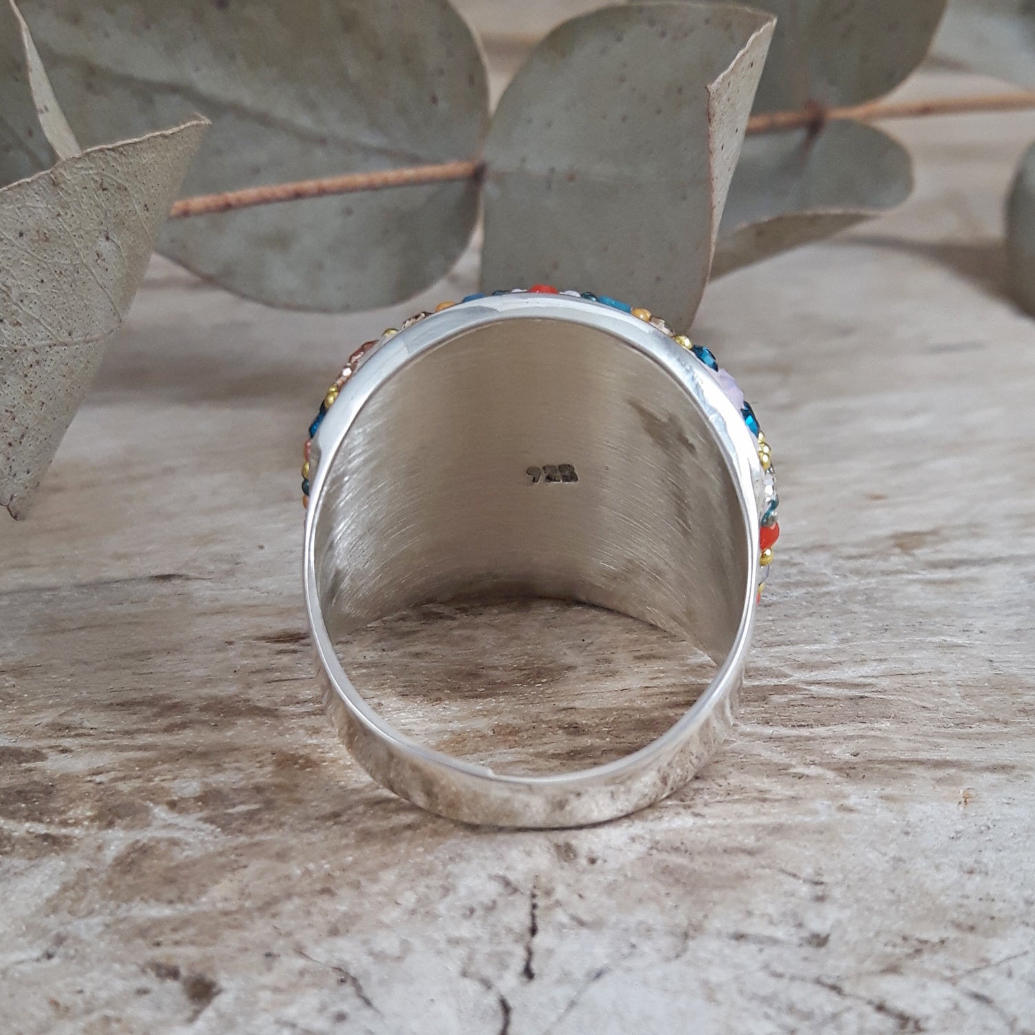 SAMPLE Allegra Carnival Dome Ring B Size O