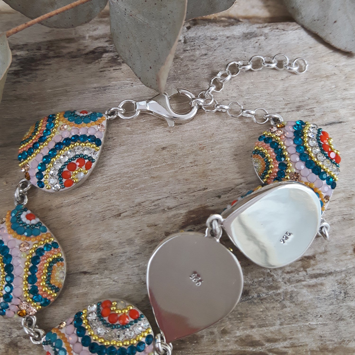 SAMPLE Allegra Carnival Teardrop Bracelet