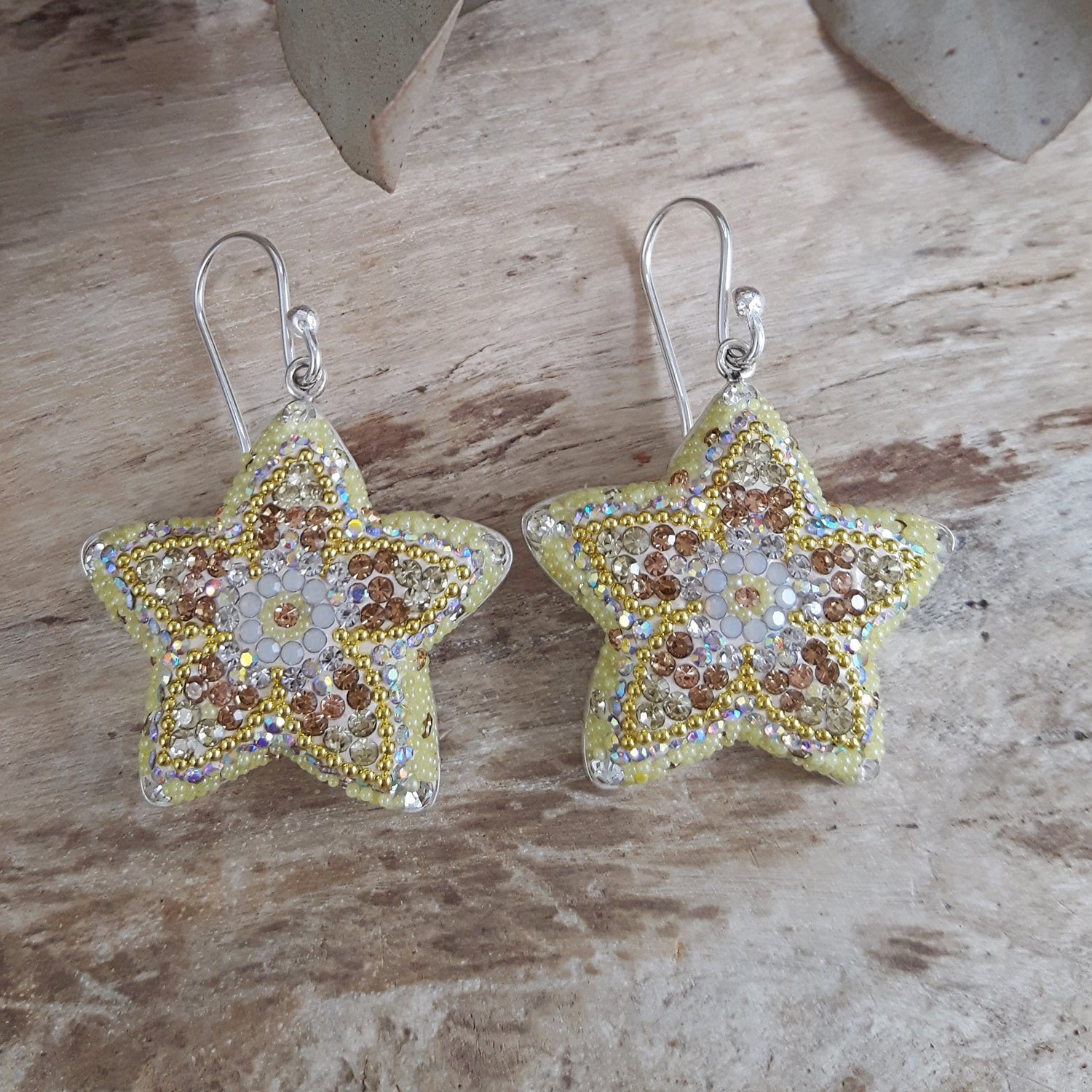 SAMPLE Allegra Fleur Lemon Drop Earrings