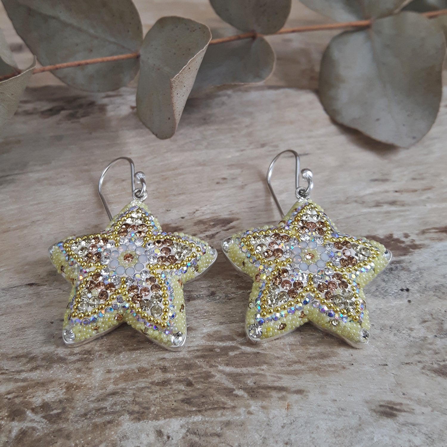 SAMPLE Allegra Fleur Lemon Drop Earrings