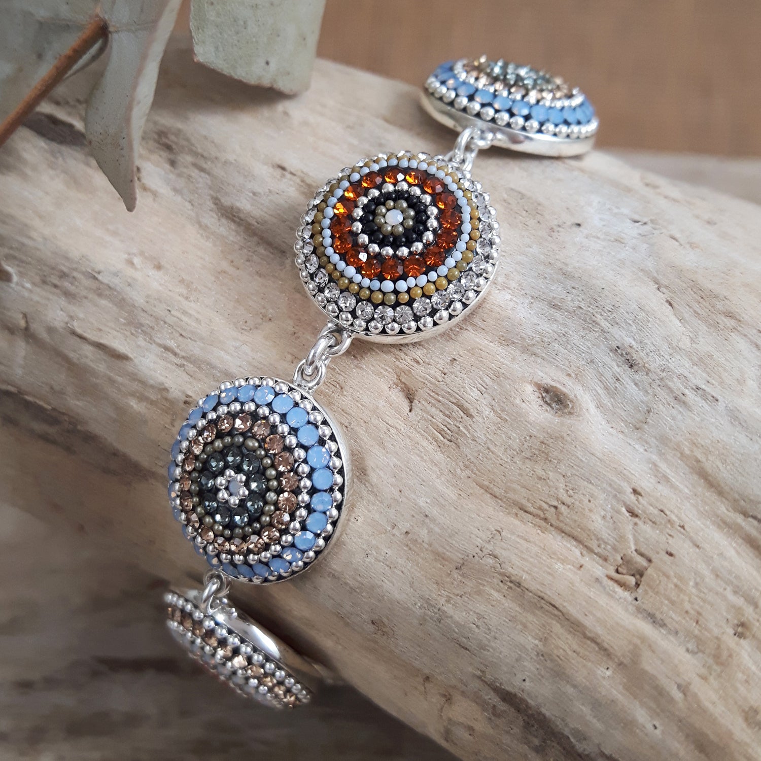 Allegra Highland Glow Coin Bracelet