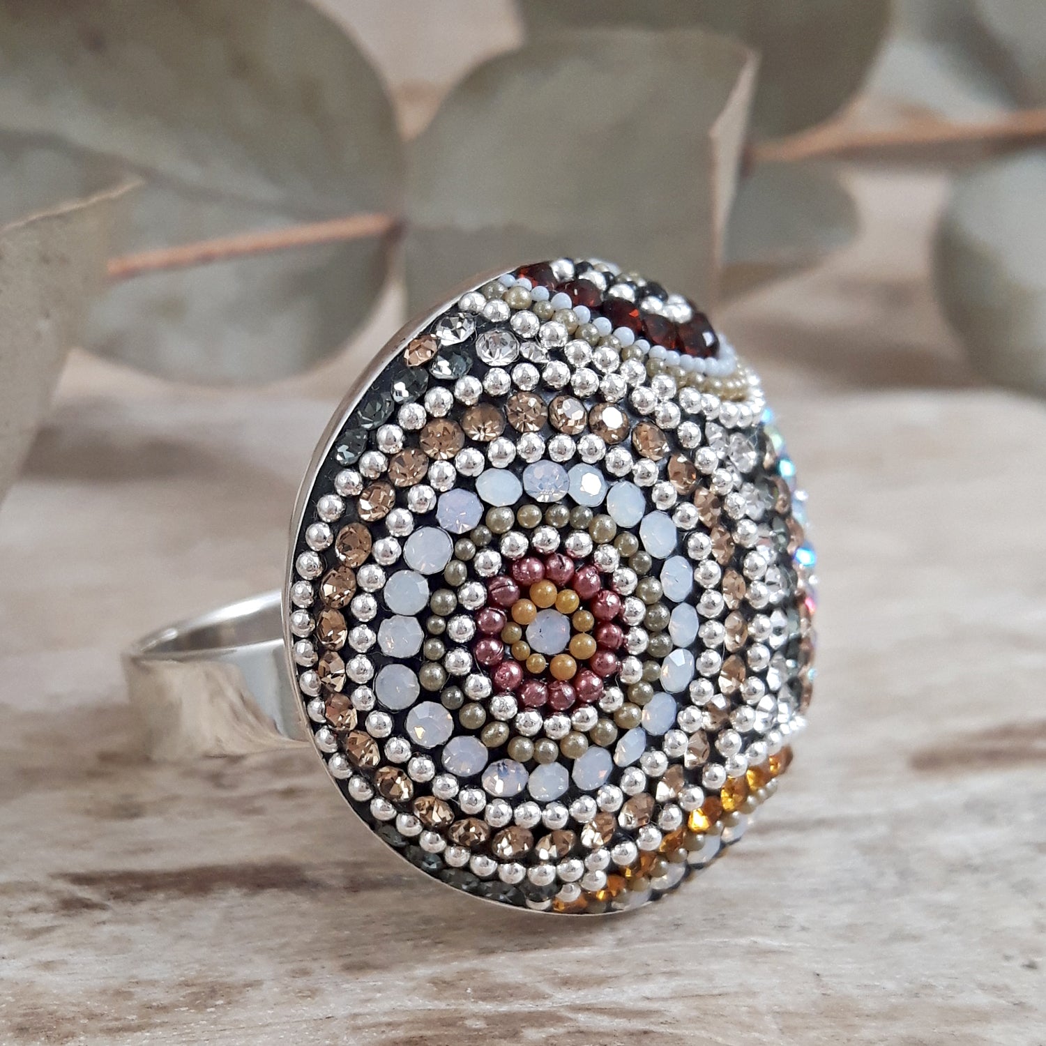 Allegra Highland Glow Adjustable Ring