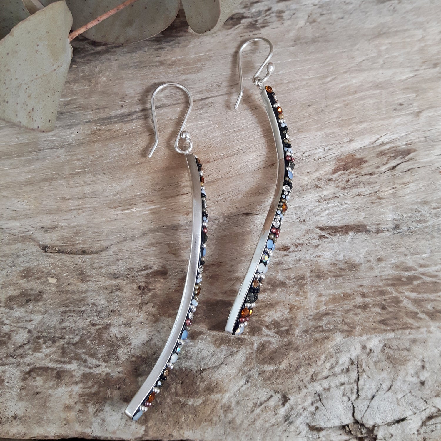 Allegra Highland Glow Sway Boho Drop Earrings