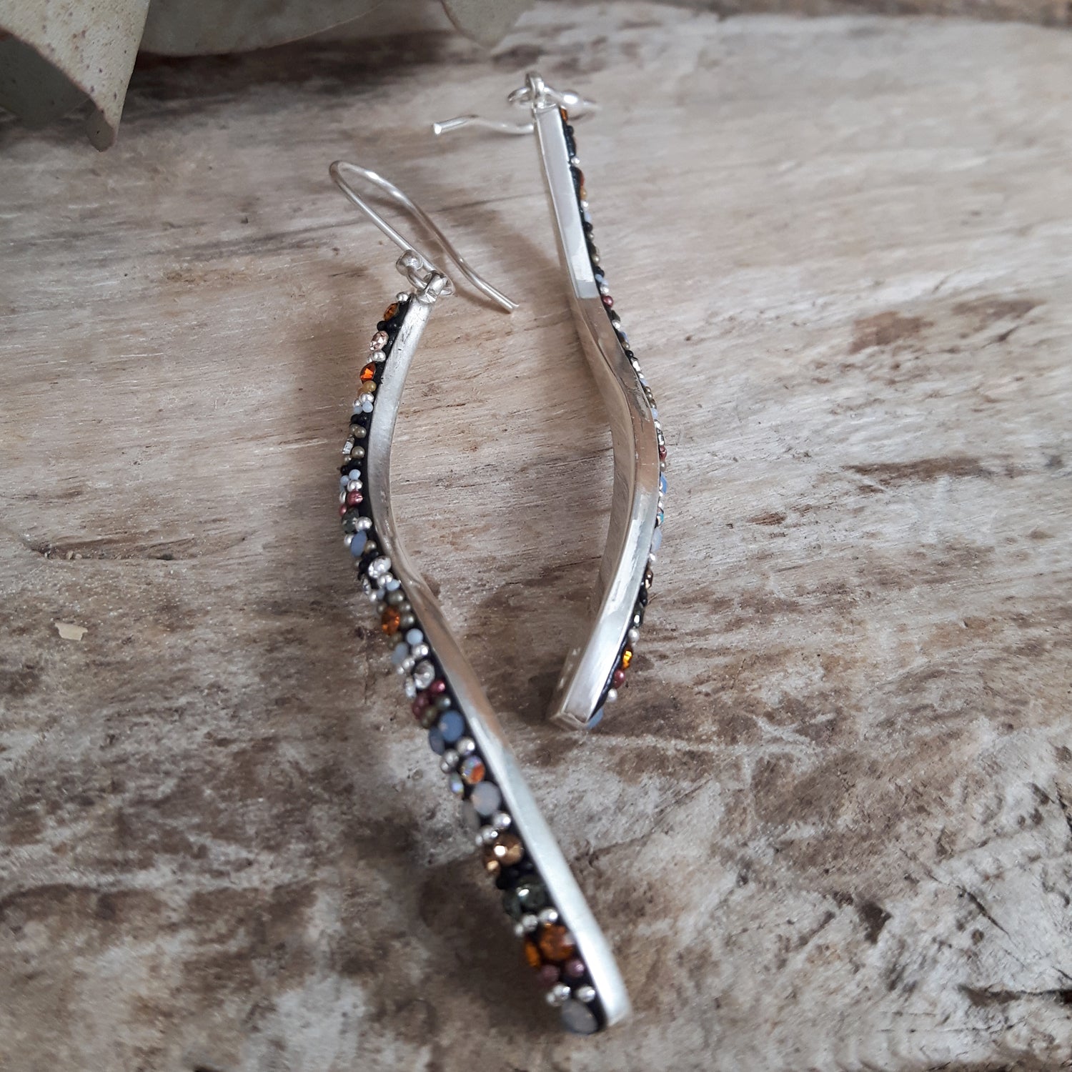 Allegra Highland Glow Sway Boho Drop Earrings