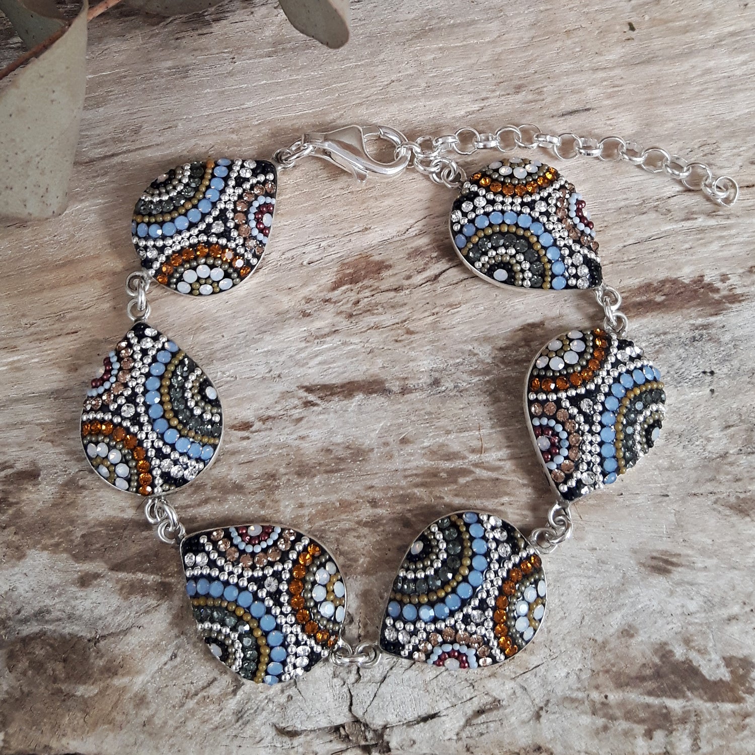 Allegra Highland Glow Teardrop Bracelet