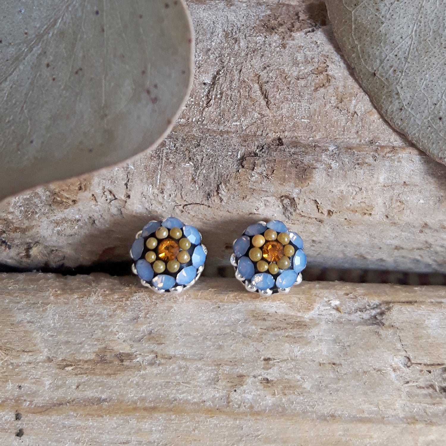 Allegra Highland Glow Tiny Stud Earrings