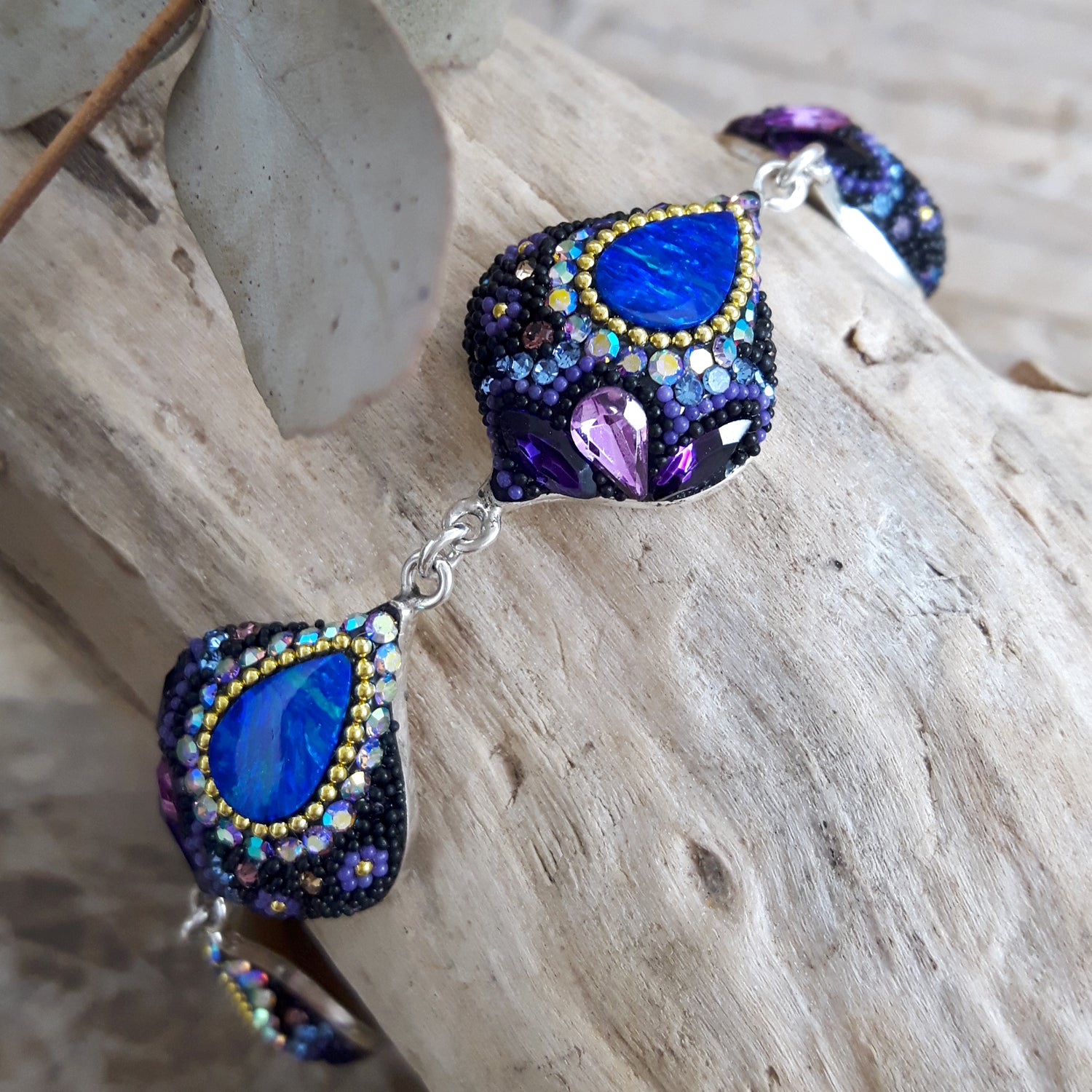 Allegra Purple Shimmer Bracelet