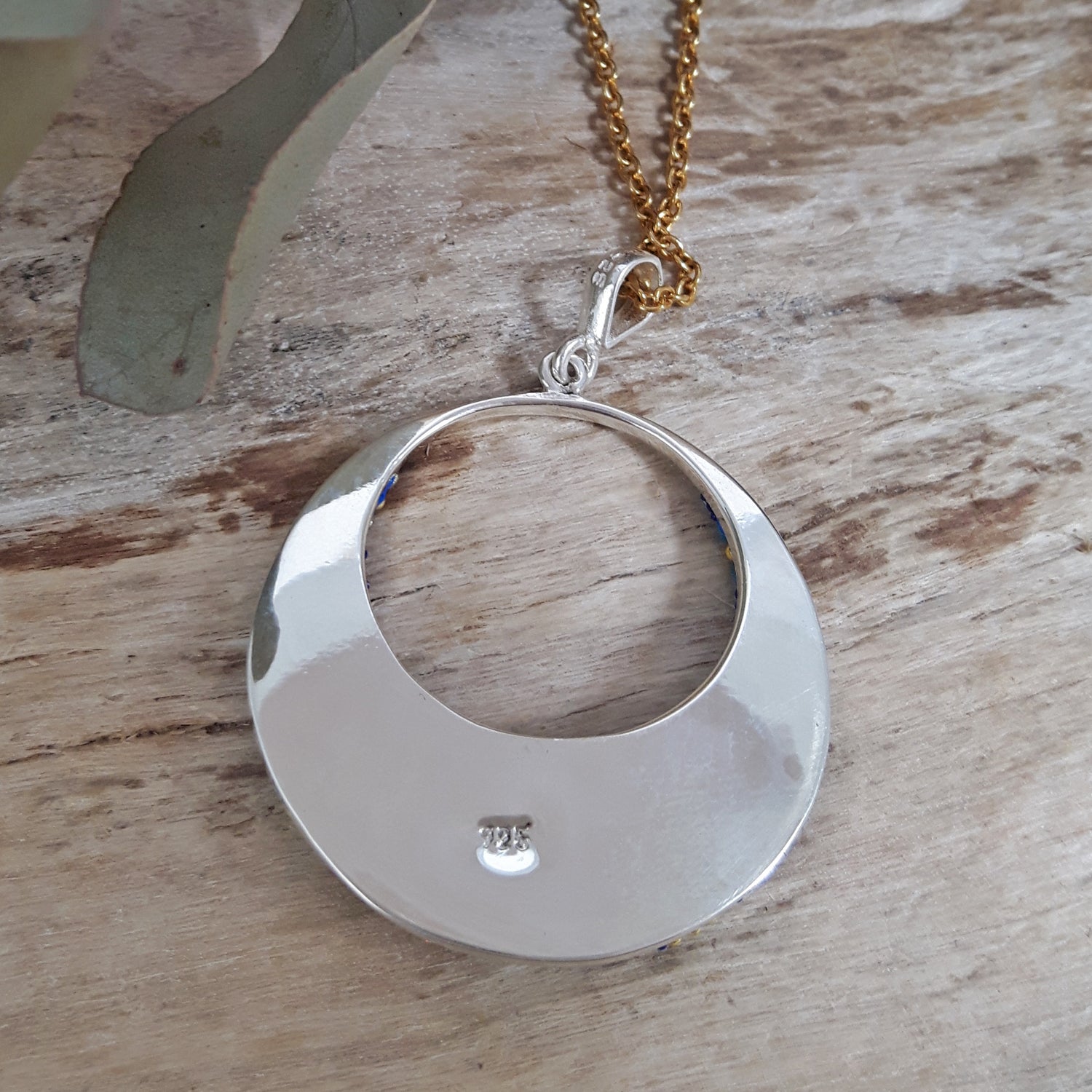 Allegra Sapphire Dream Hoop Pendant