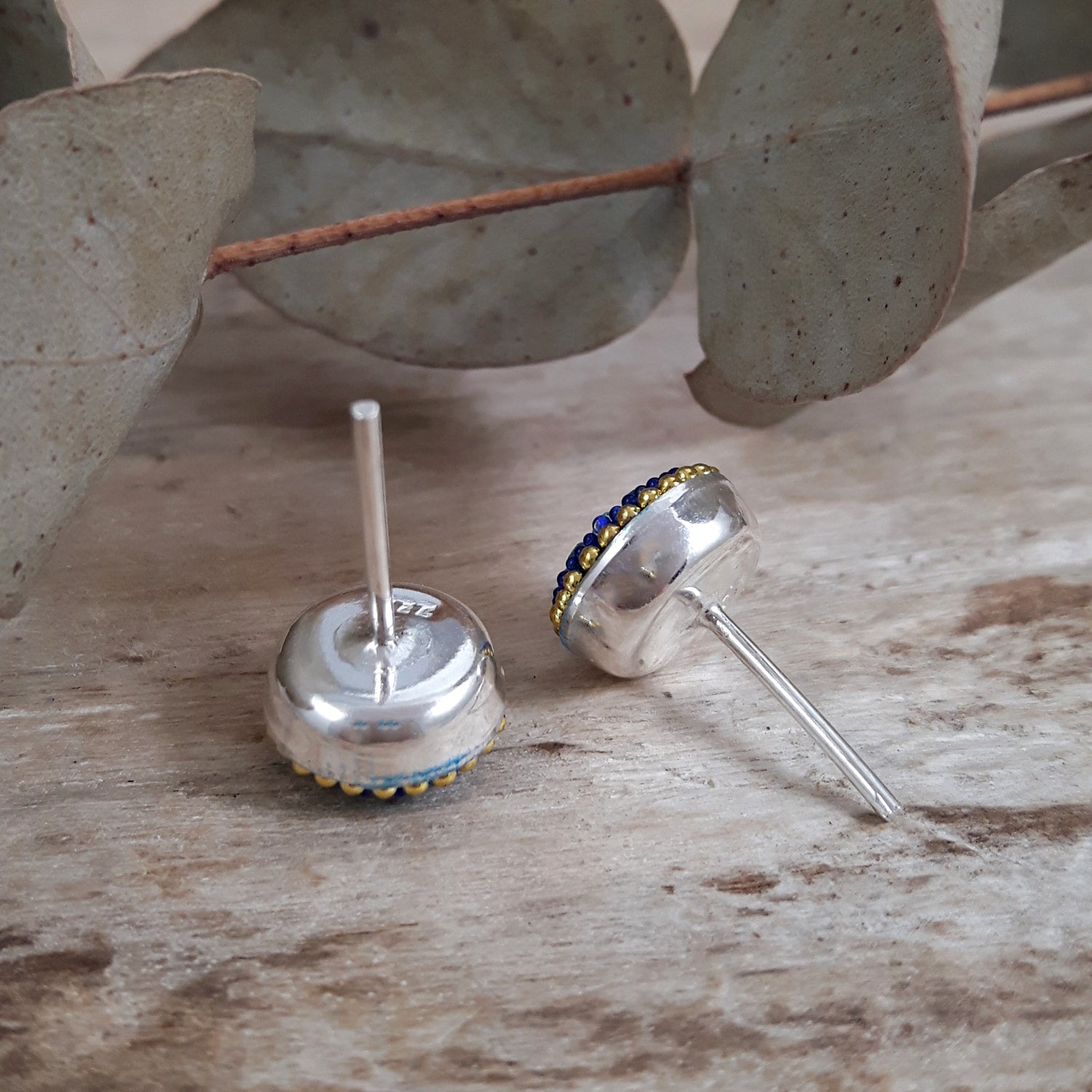 Allegra Sapphire Dream Round Stud Earring