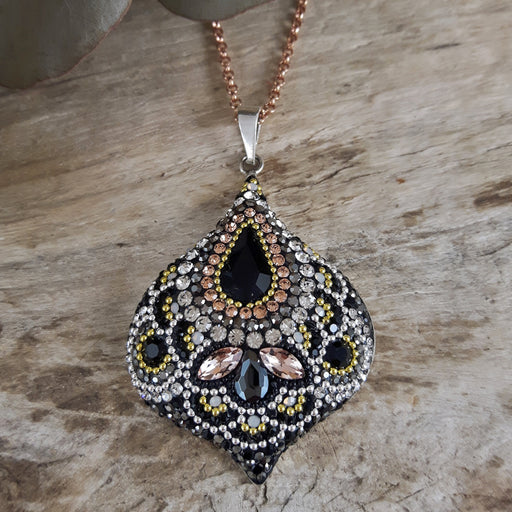 Allegra Onyx Elegance Pendant