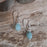 Alma Amazonite Nugget Earrings