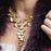Viola Gold Necklace