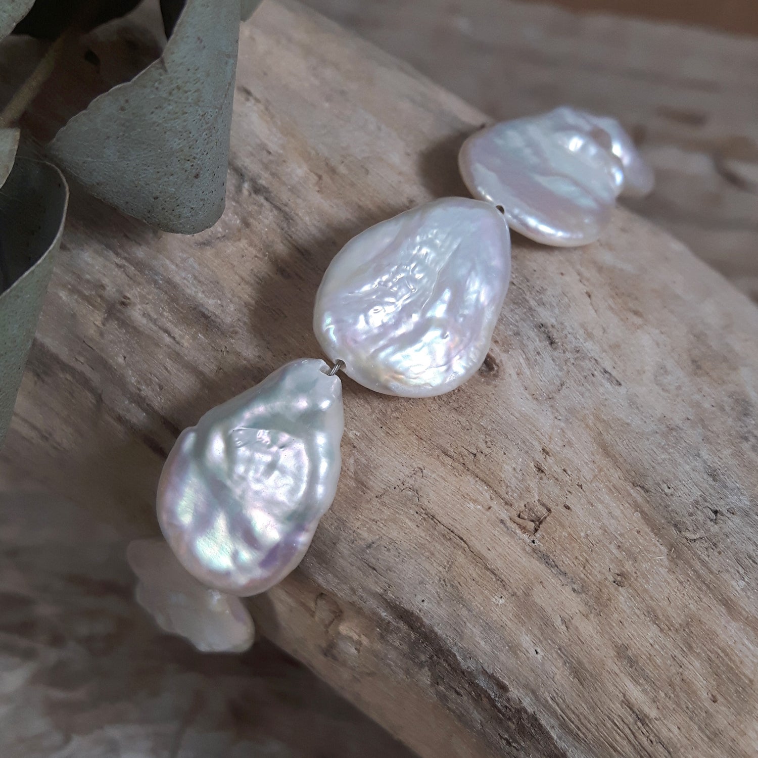 Baroque Pearl Teardrop Bracelet