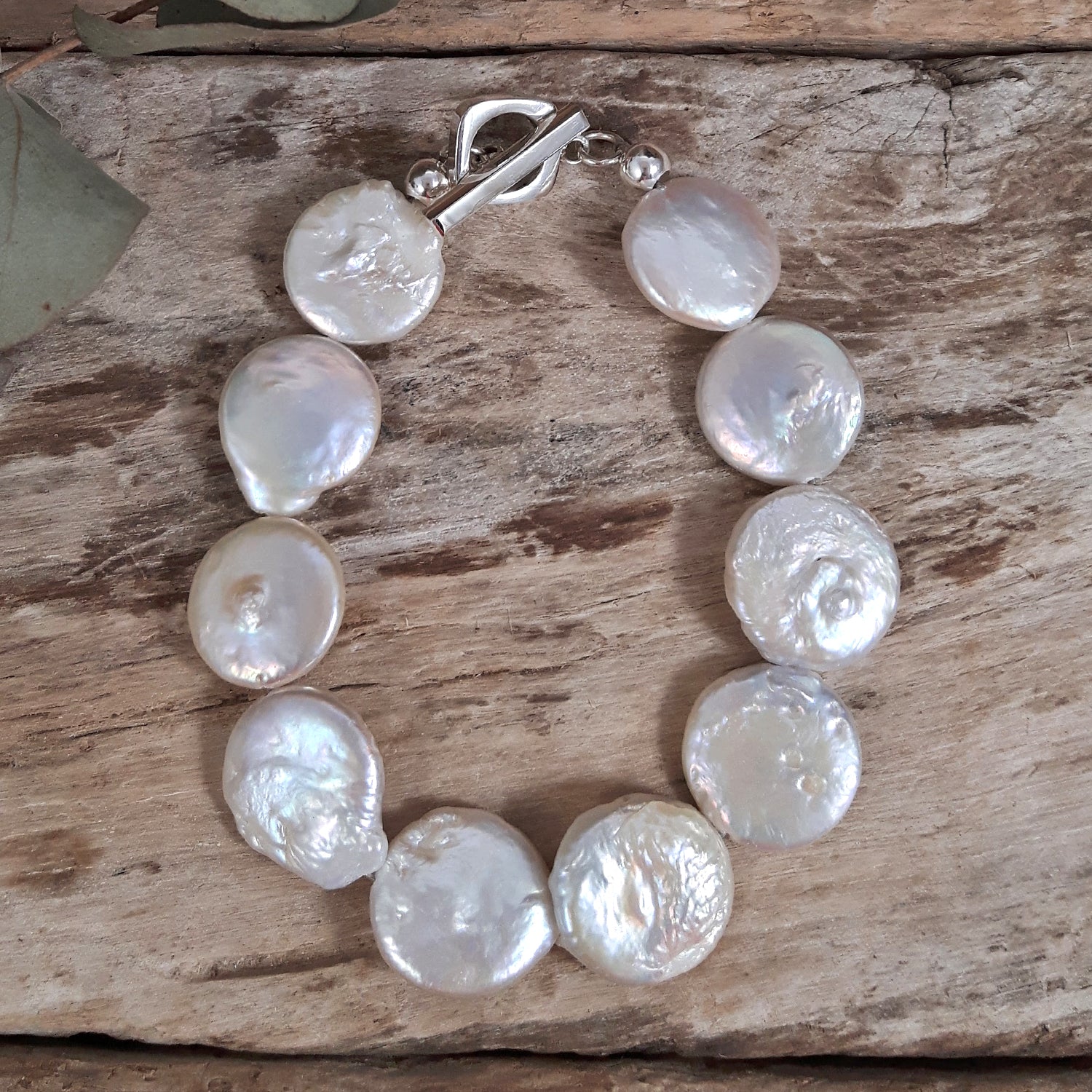 Baroque Pearl Round Bracelet