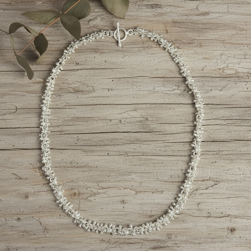 Bellissima Silver Links Necklace