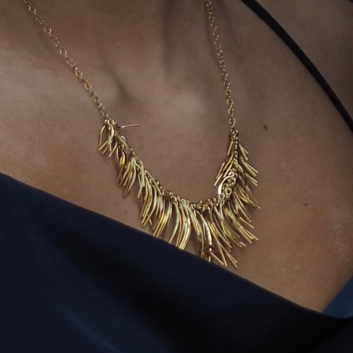 Foresta Rain Gold Necklace