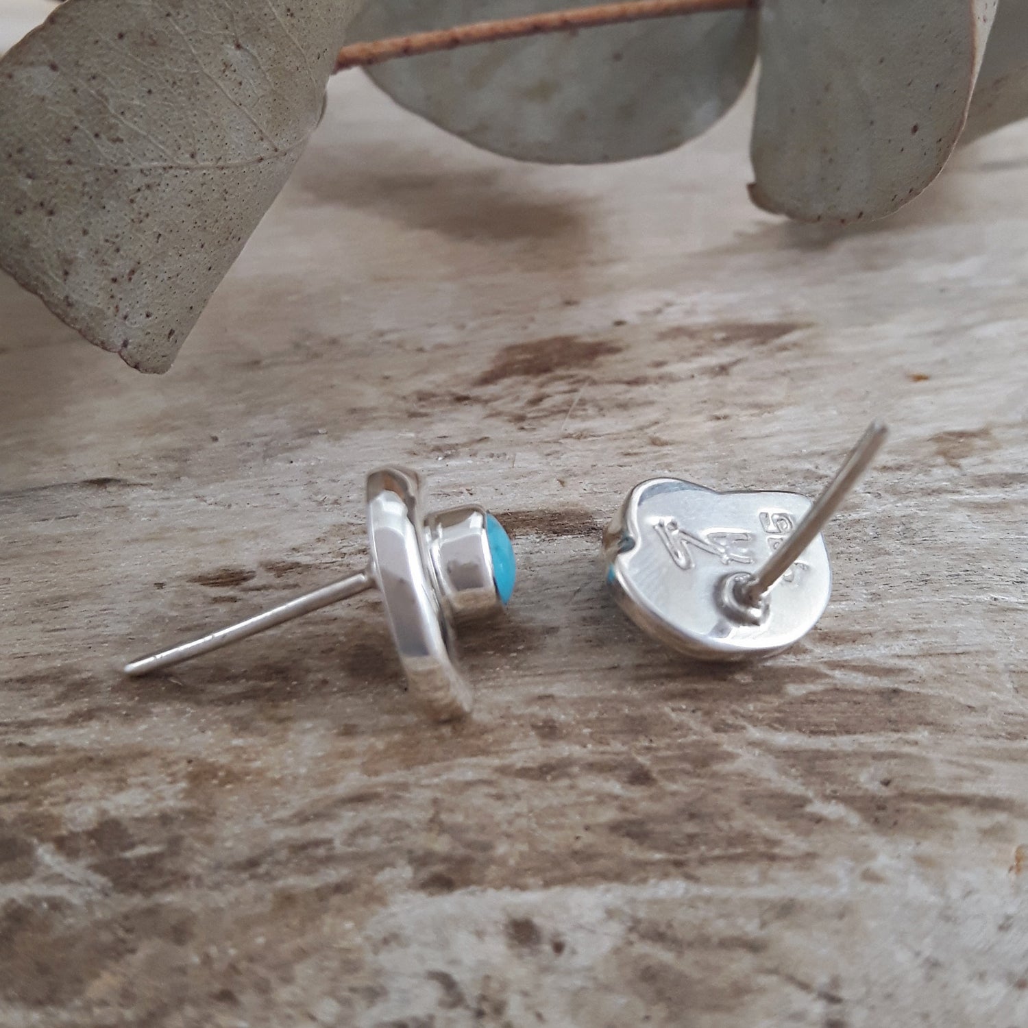 SAMPLE Dali Turquoise Stud Earrings