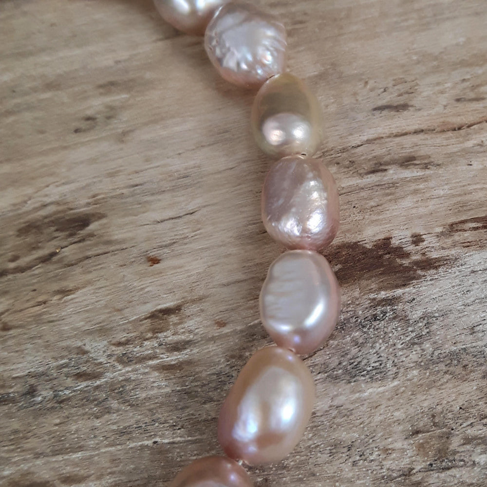 Elenita Pink Keishi Pearl Bracelet