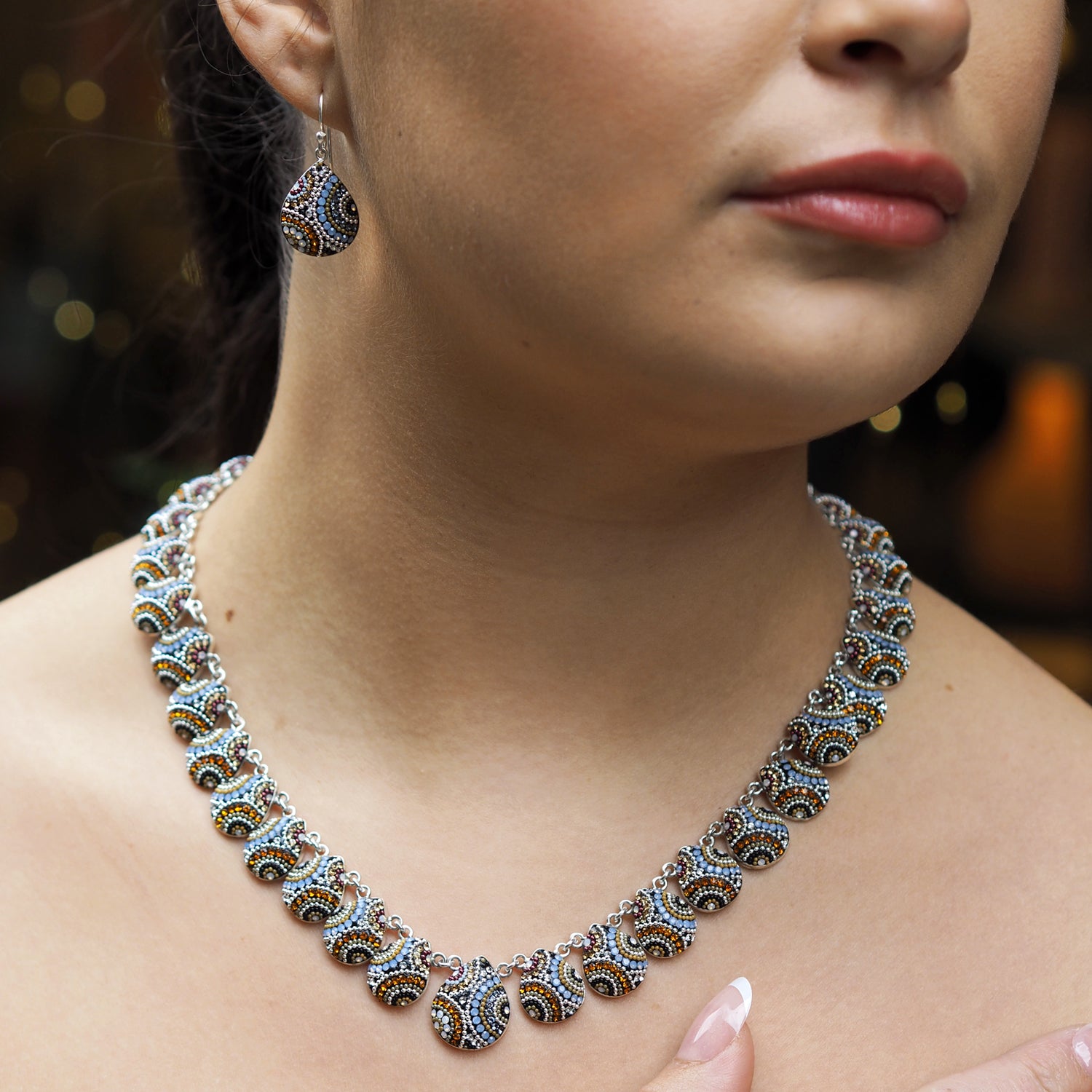 Allegra Highland Glow Large Necklace