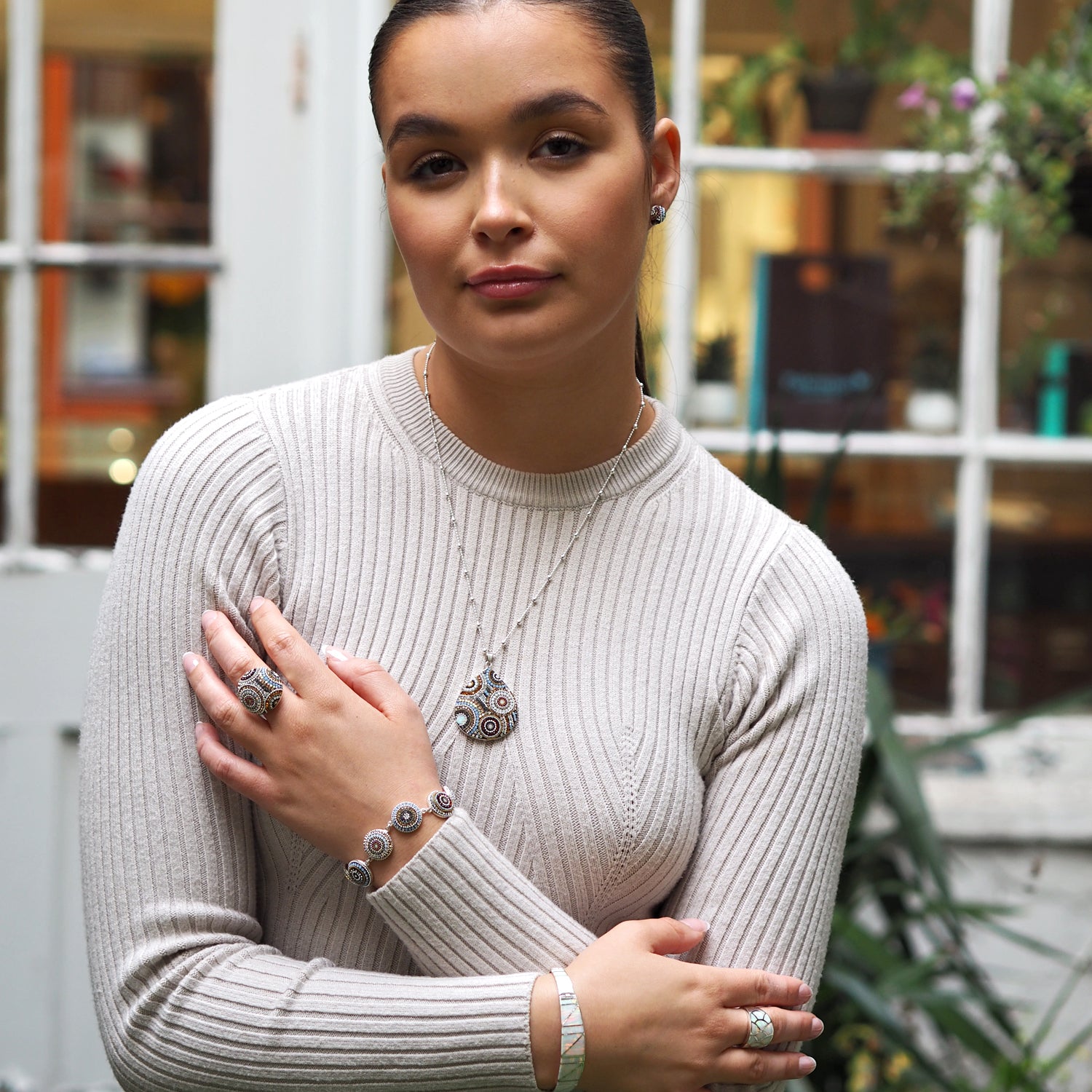 Allegra Highland Glow Boho Pendant