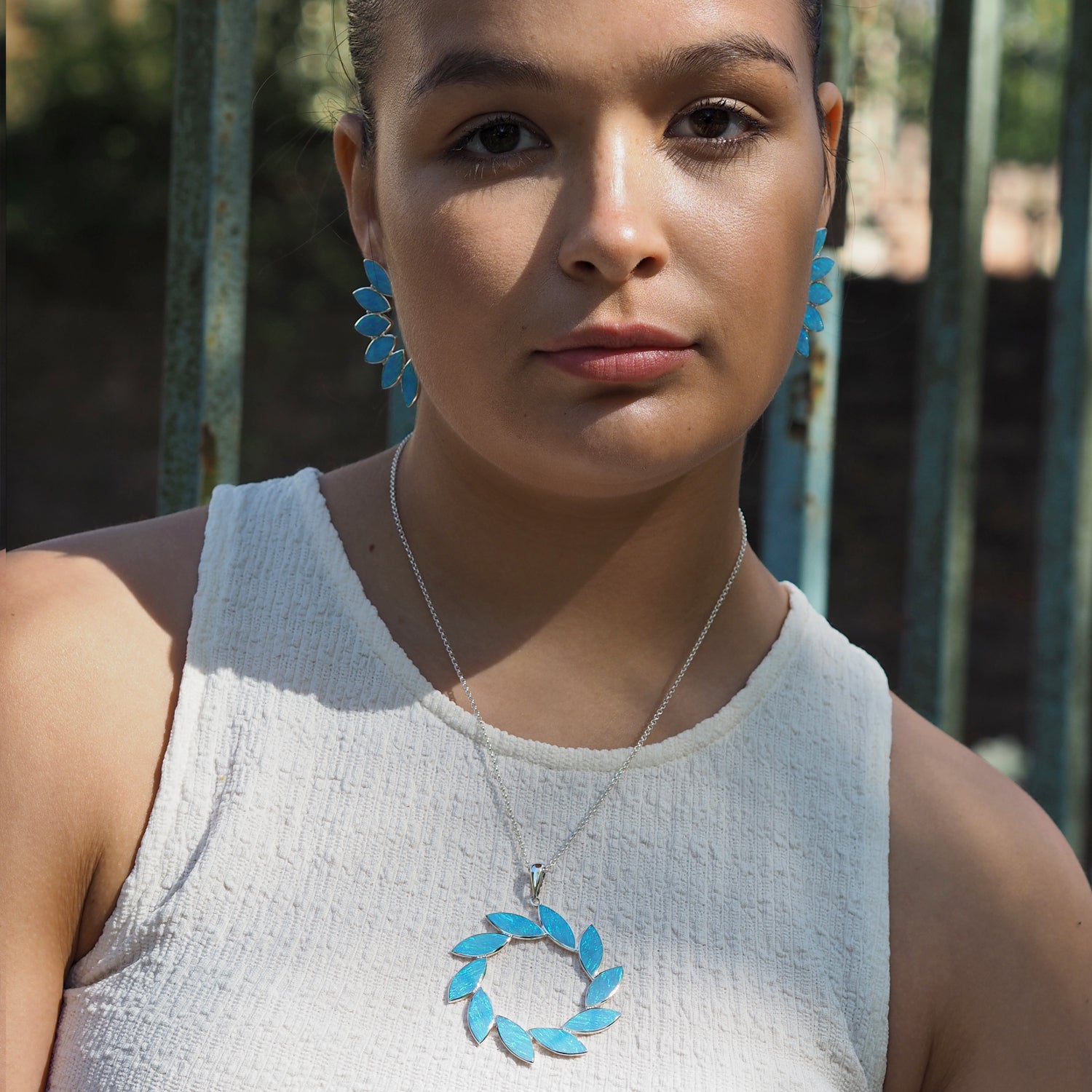 Flinder Larisa Turquoise Pendant