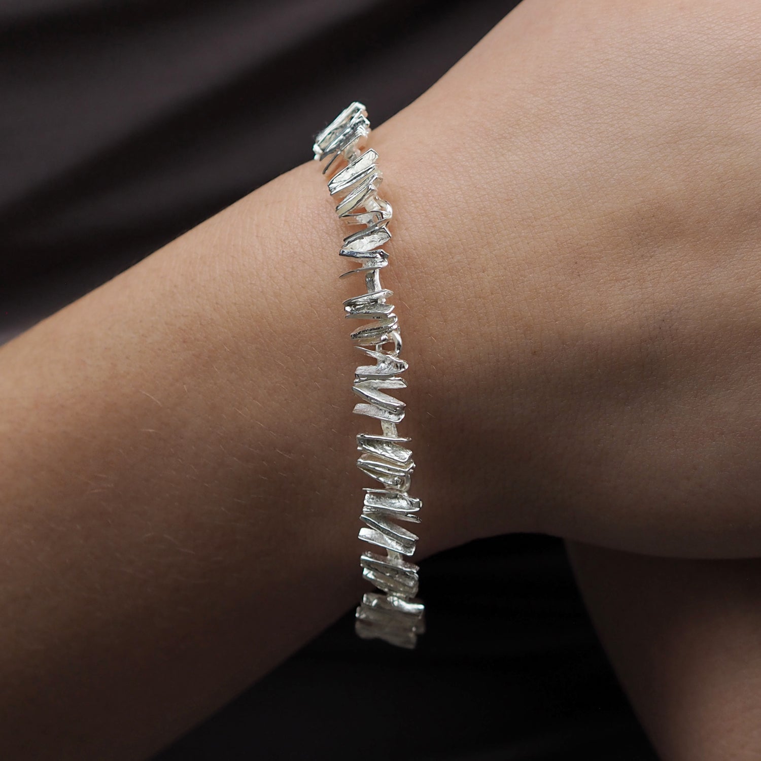 Foresta Junpier Silver T-bar Bracelet