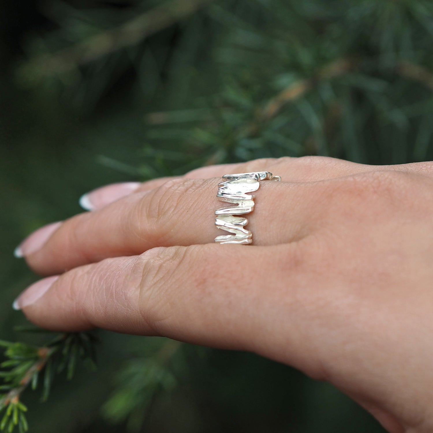Foresta Juniper Silver Ring
