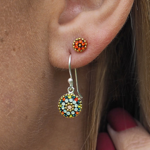 Allegra Vintage Dream Round Drop Earring