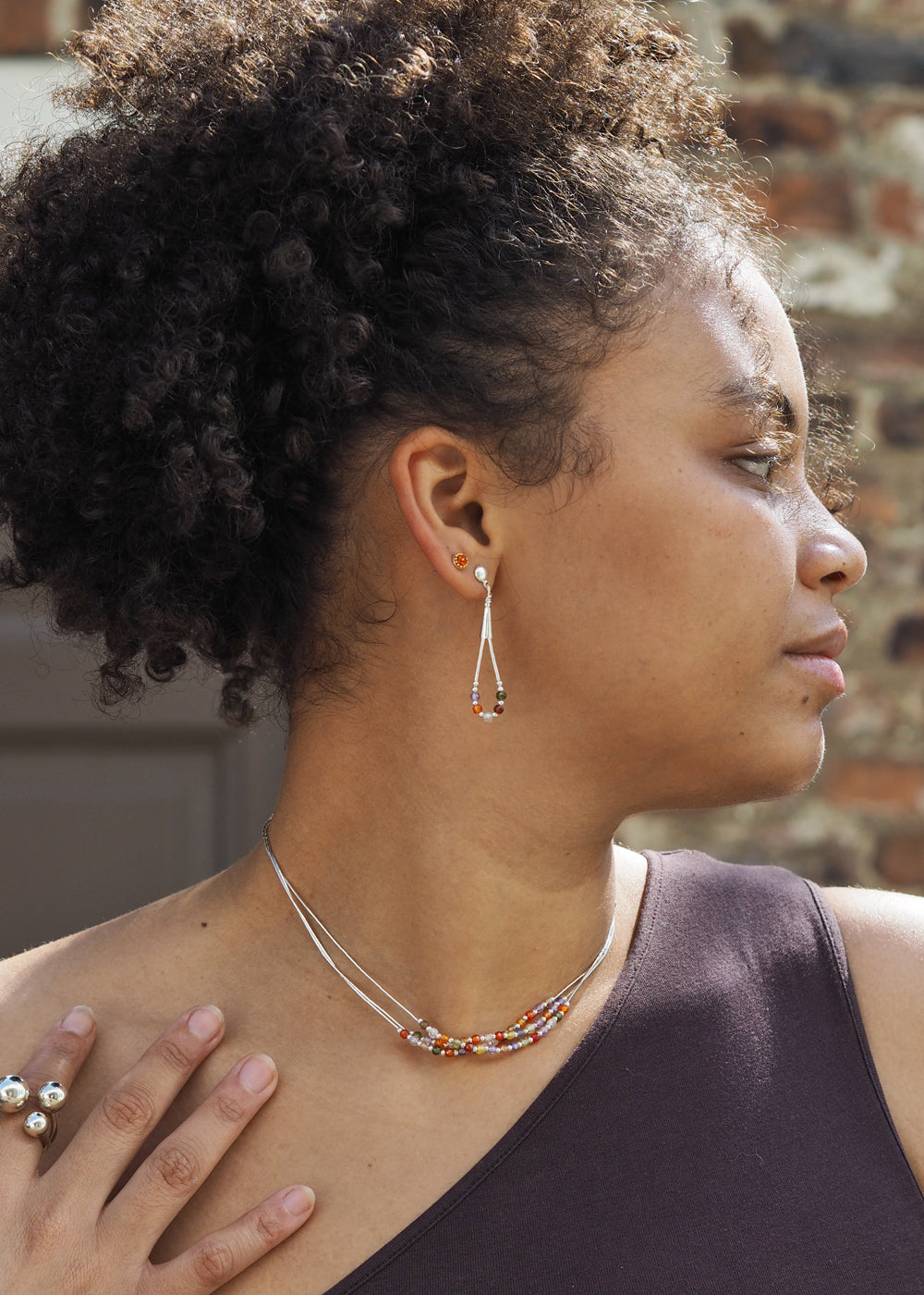 Adeline Andalusite CZ Earrings