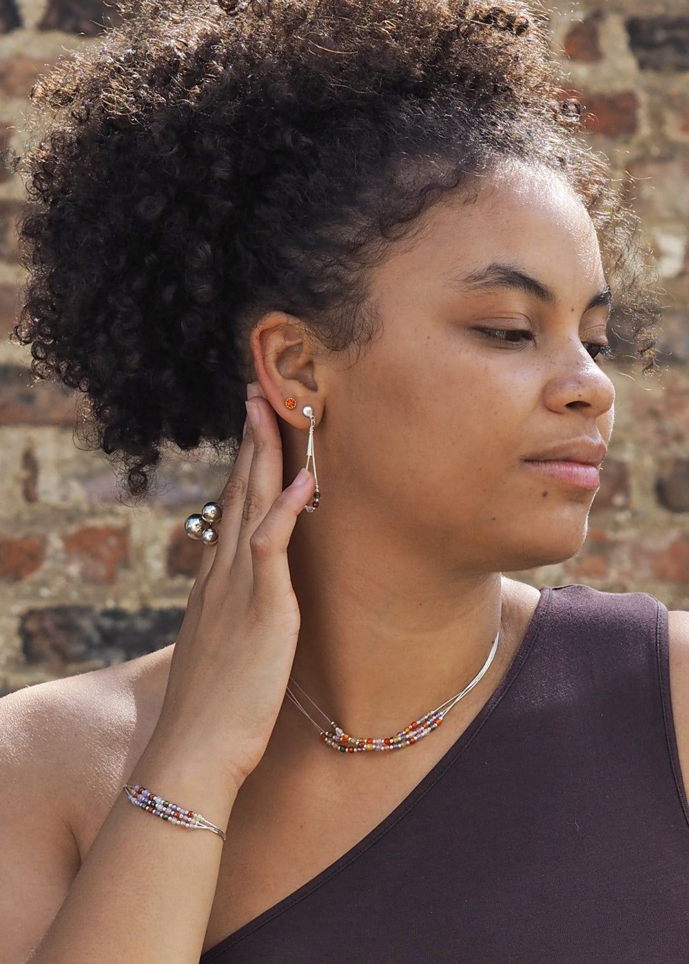 Adeline Andalusite CZ Earrings