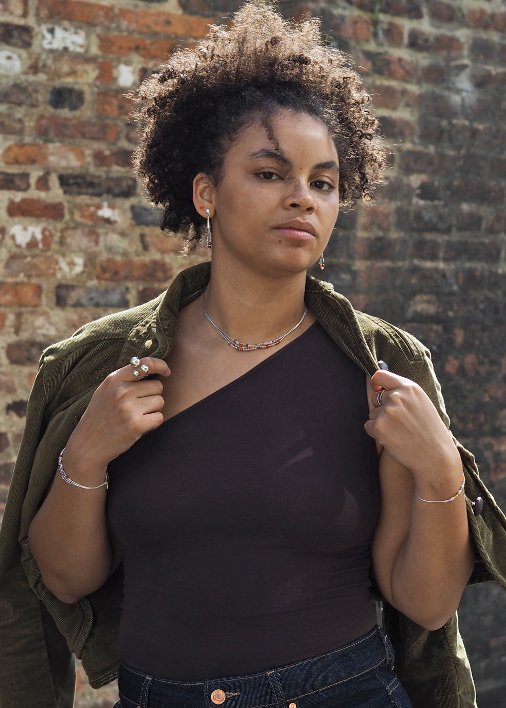 Adeline Andalusite CZ Necklace