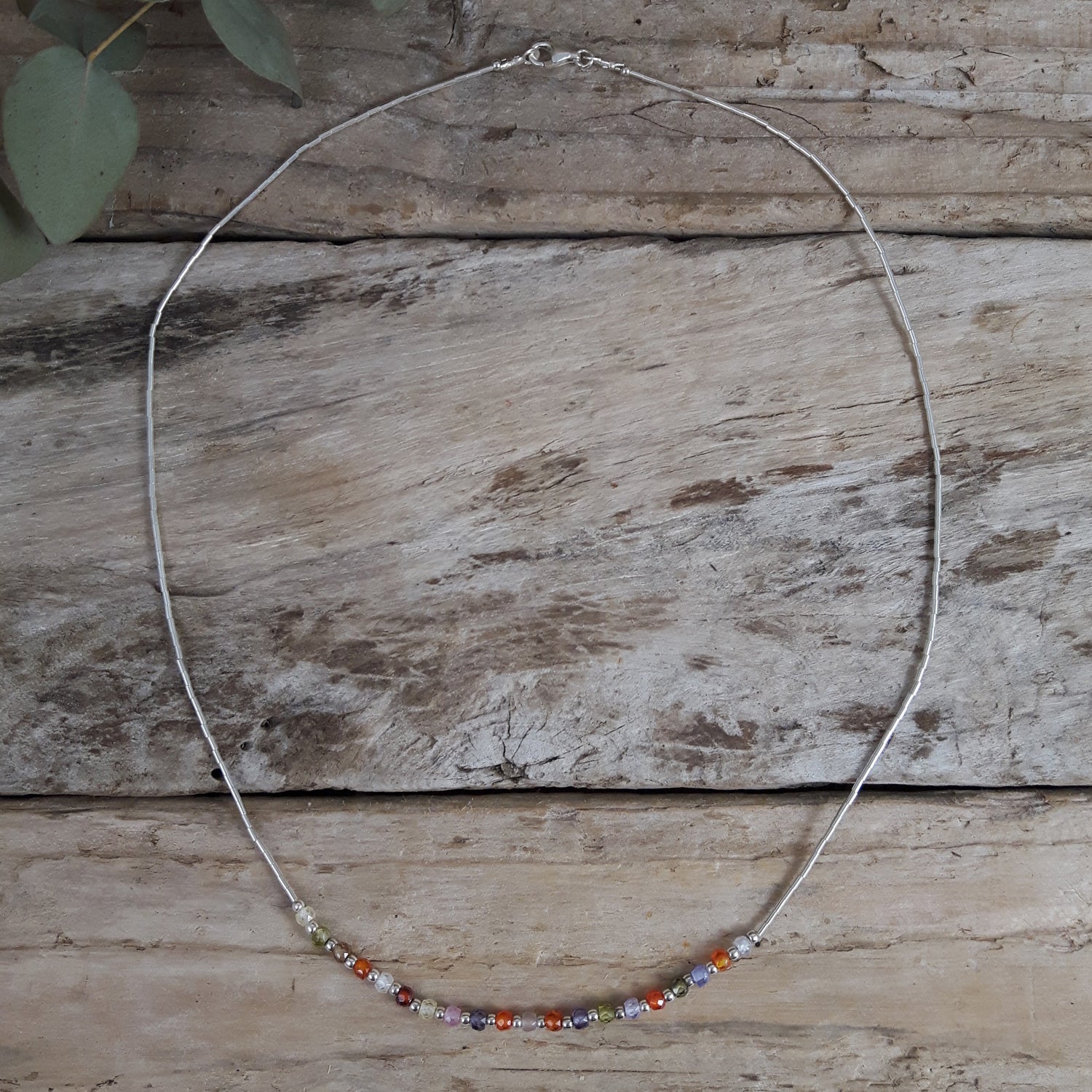 Amy Andalusite CZ Necklace
