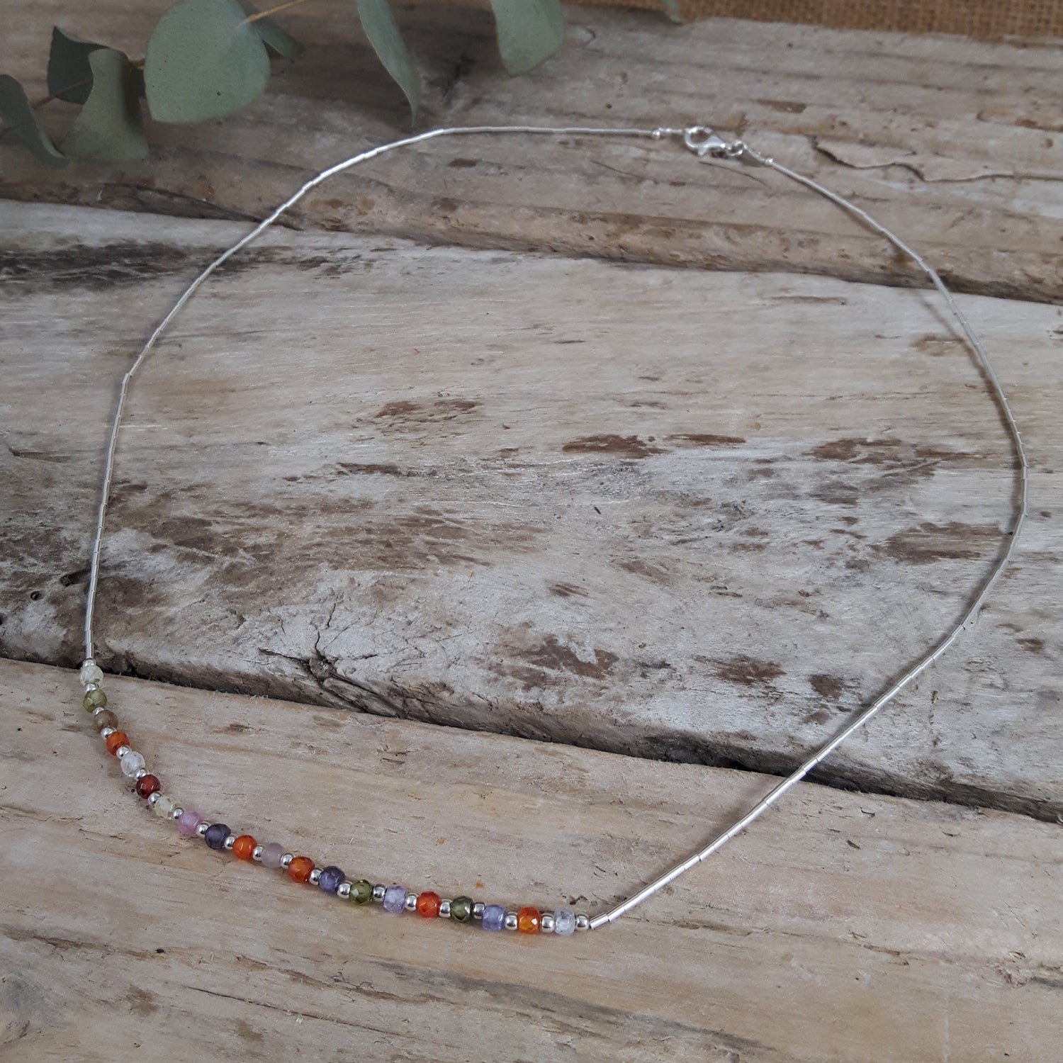 Amy Andalusite CZ Necklace