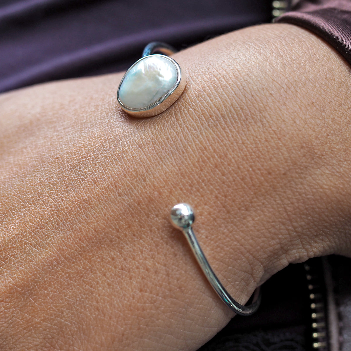 Luminous Pearl Cuff