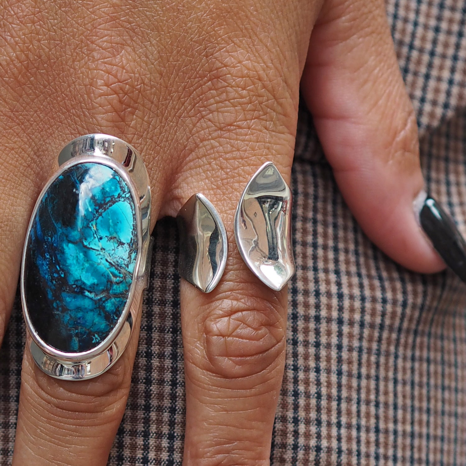 Mariselle Polished Sterling Silver Ring