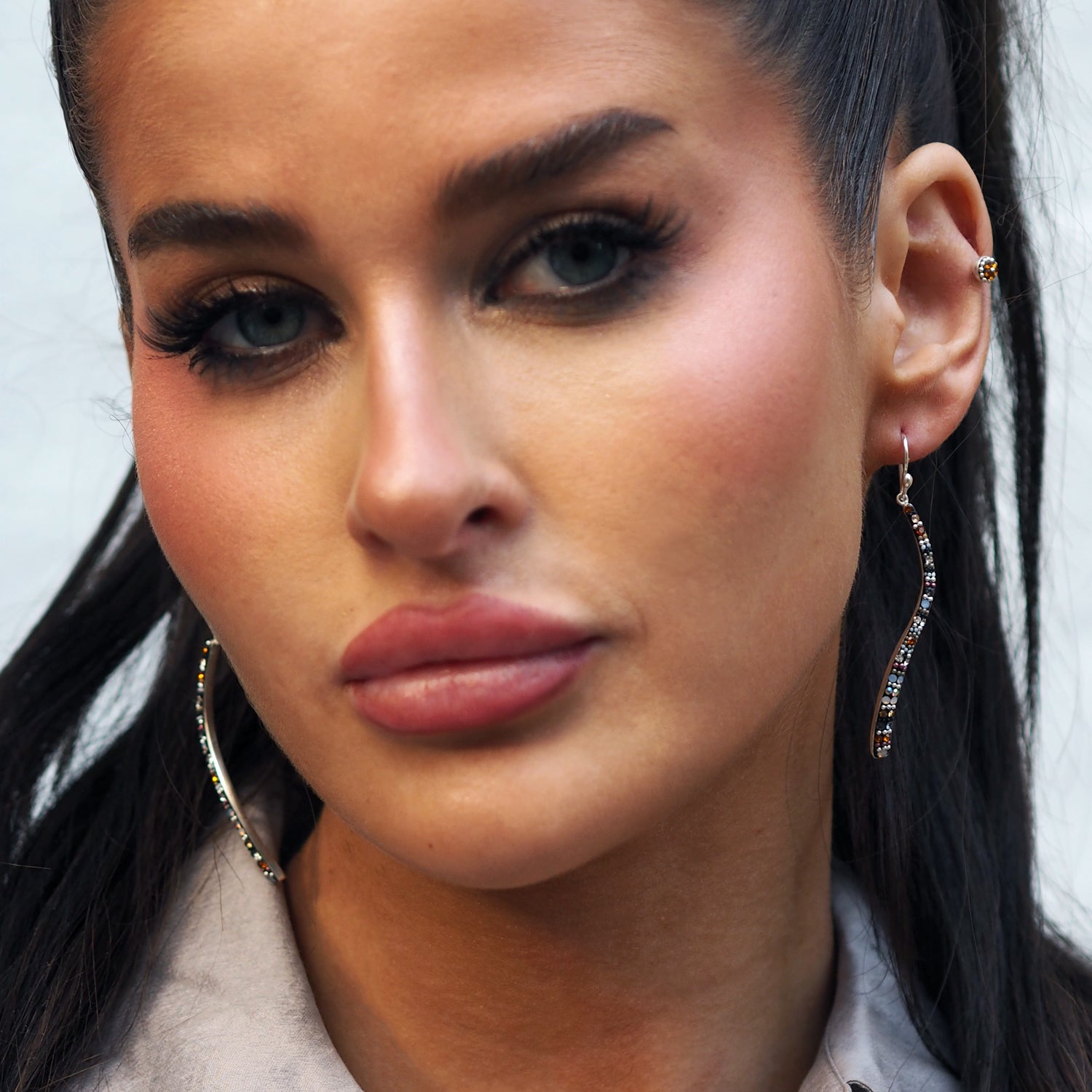 Allegra Highland Glow Sway Boho Drop Earrings