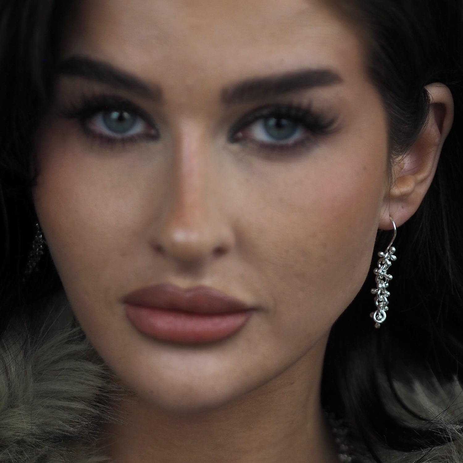 Bellissima Silver Drop Earrings Earrings