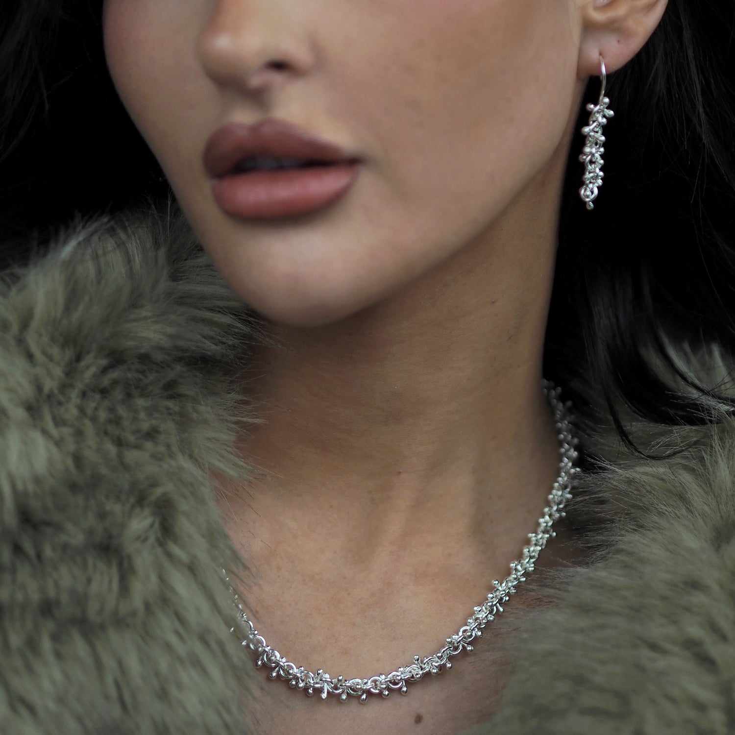 Bellissima Silver Links Necklace