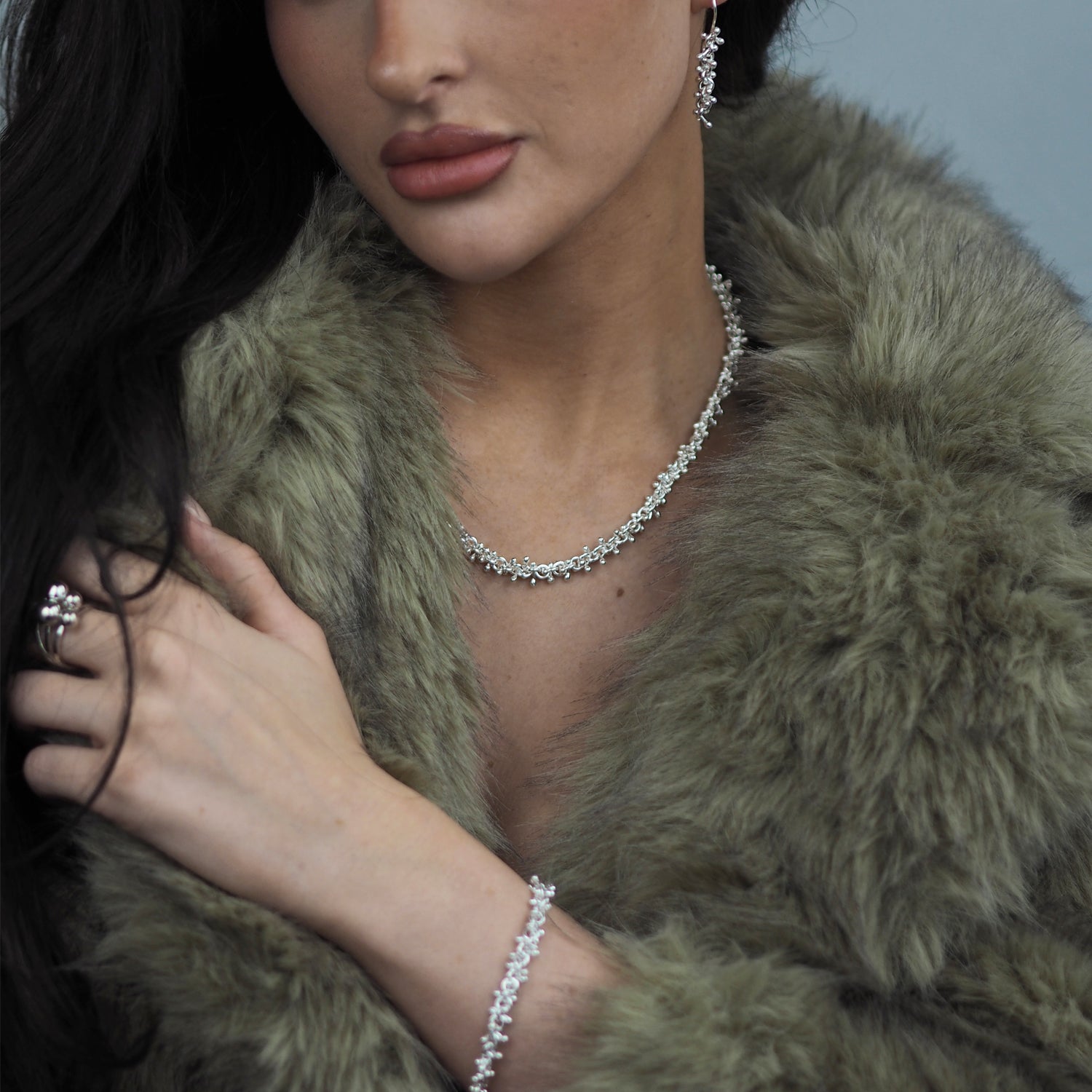 Bellissima Silver Links Necklace