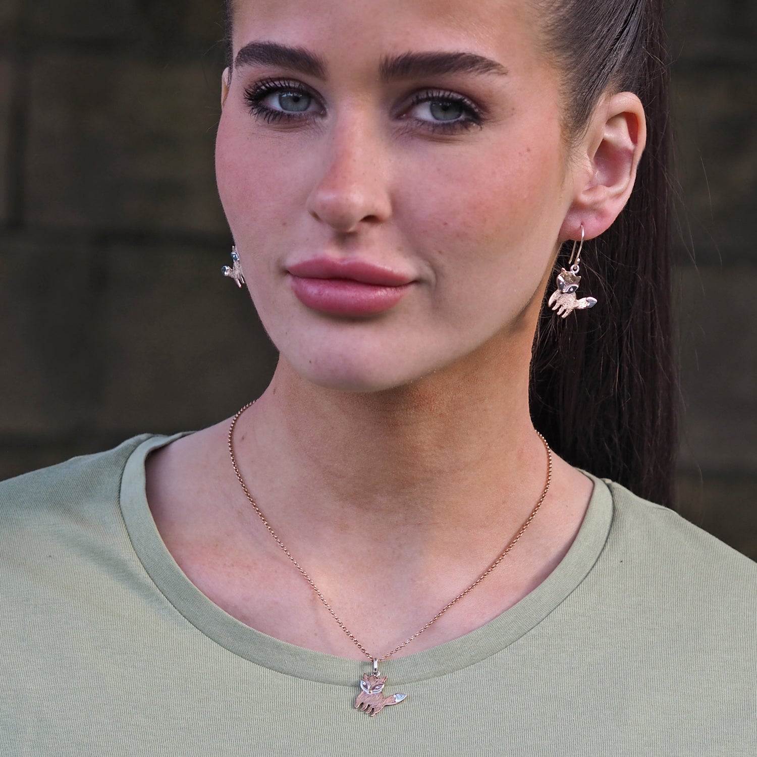Duet Finlay Fox Drop Earrings