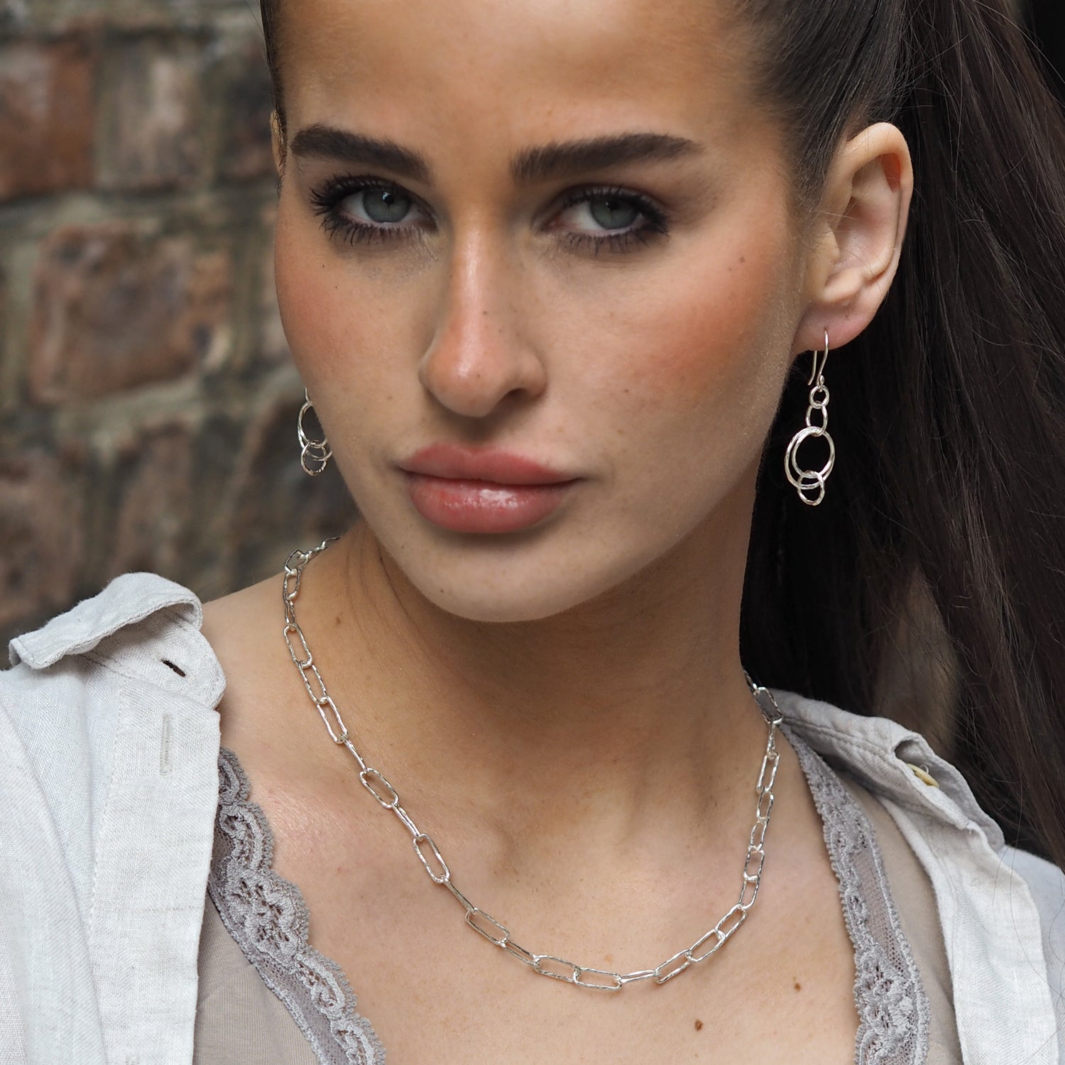 Foresta Rhonda Small Drop Earrings