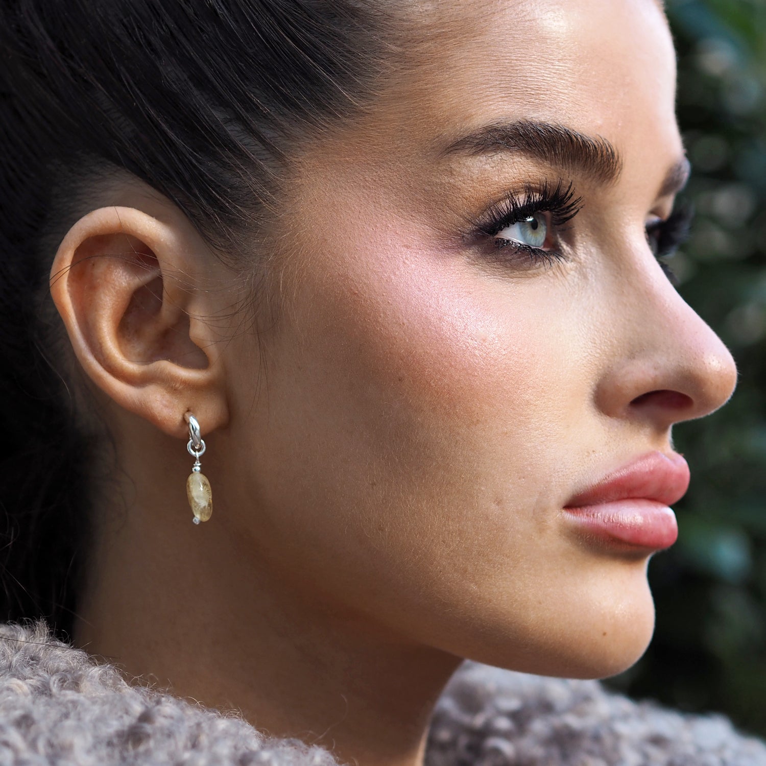 Jasmin Citrine Birthstone Earrings