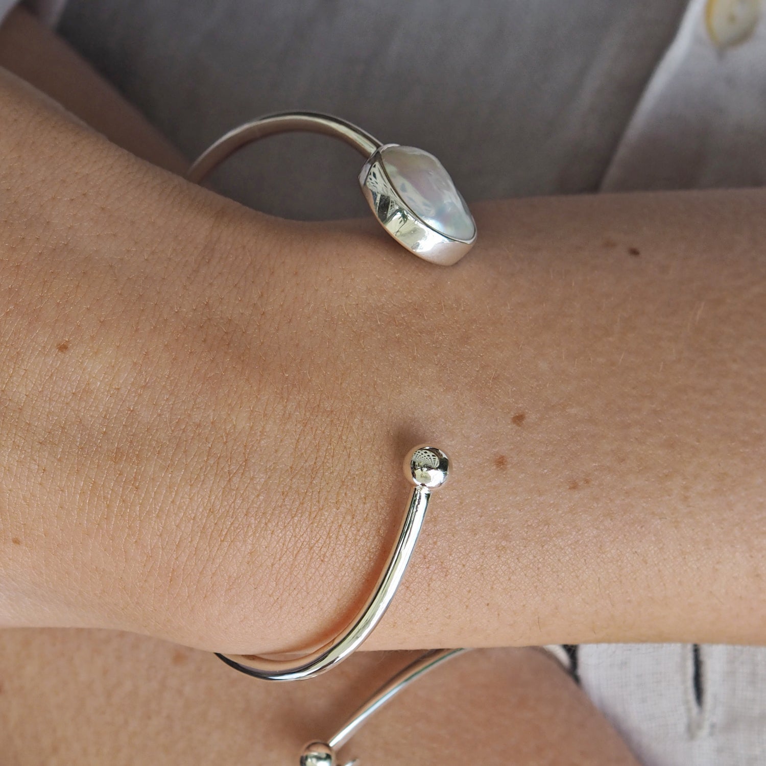 Luminous Pearl Cuff