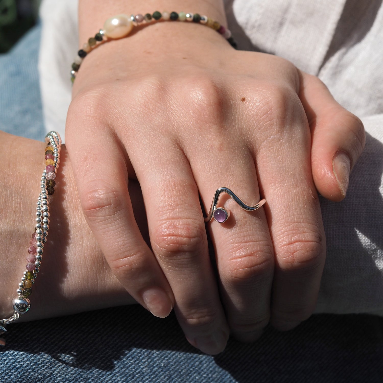 Lynn Amethyst Ring