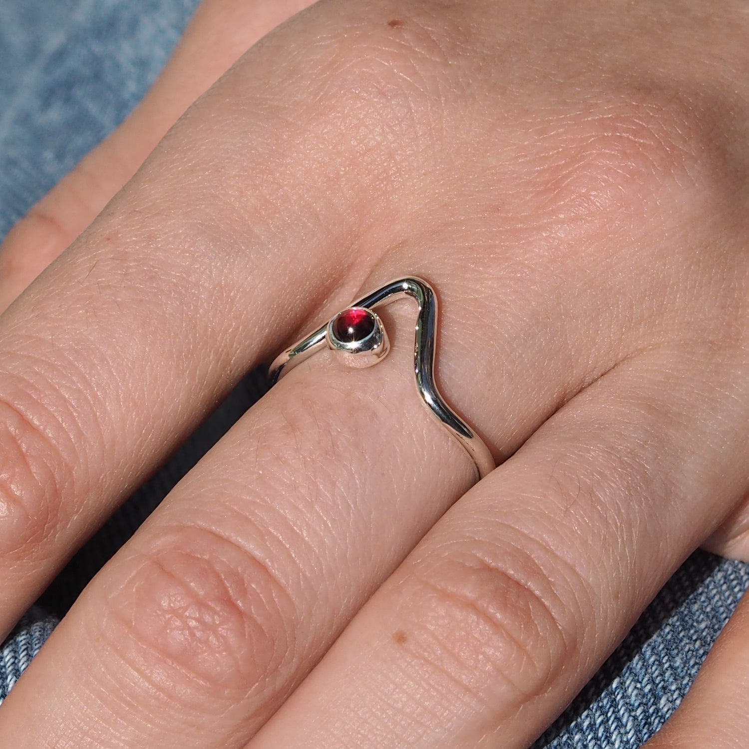 Lynn Garnet Ring